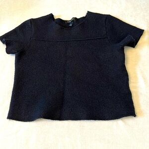 Banana Republic 100% Merino Wool Crop Top Size S
